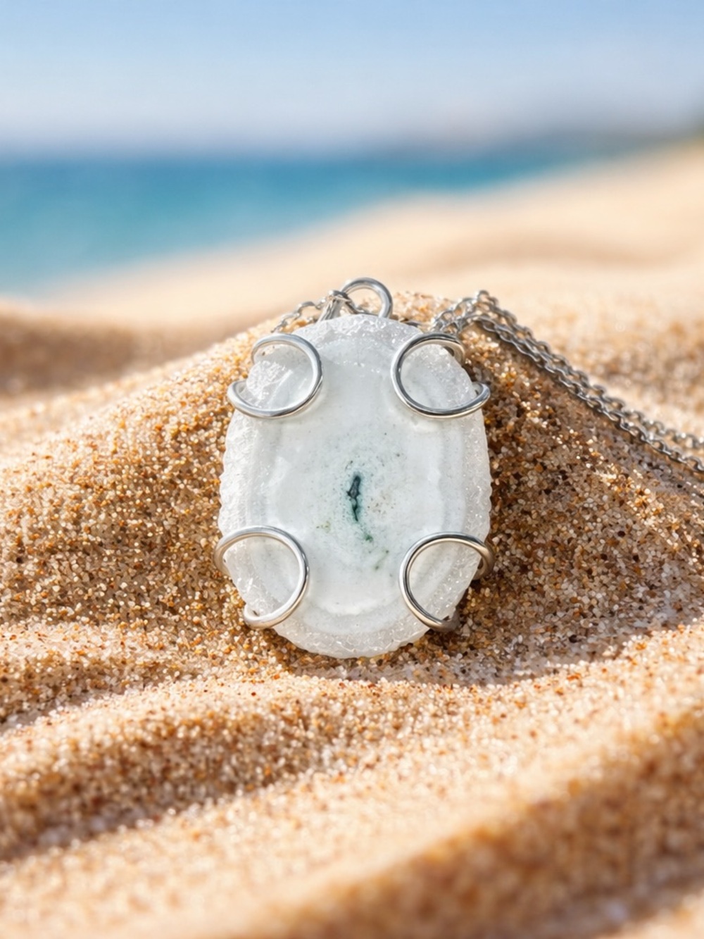 NEW! Solar Quartz Necklace